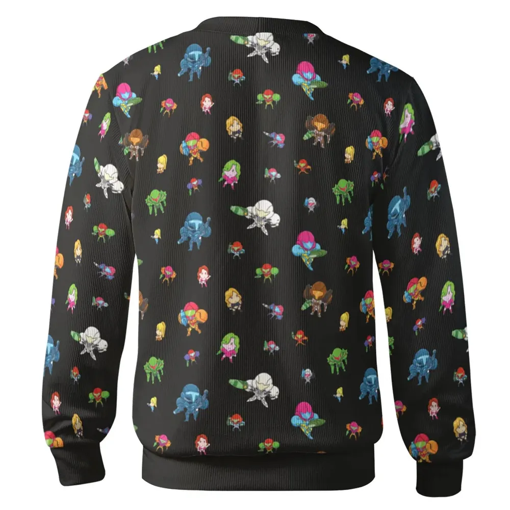 Metroid Pattern Cardigan - 3