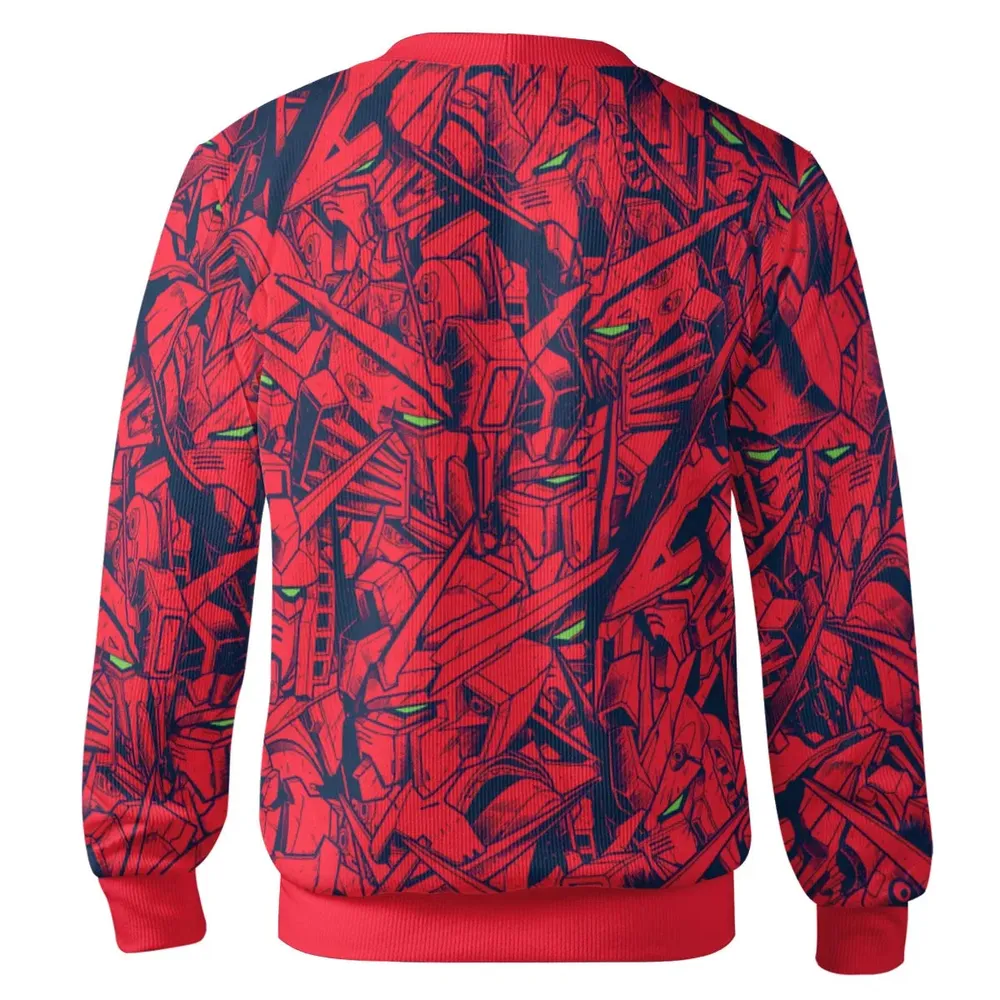 Gundam Camo Magenta Gundam Cardigan - 3