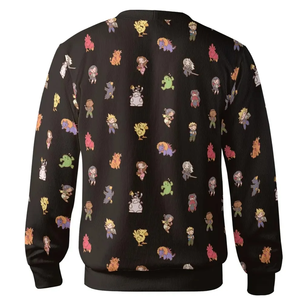Final Fantasy Characters Pattern Cardigan - 3