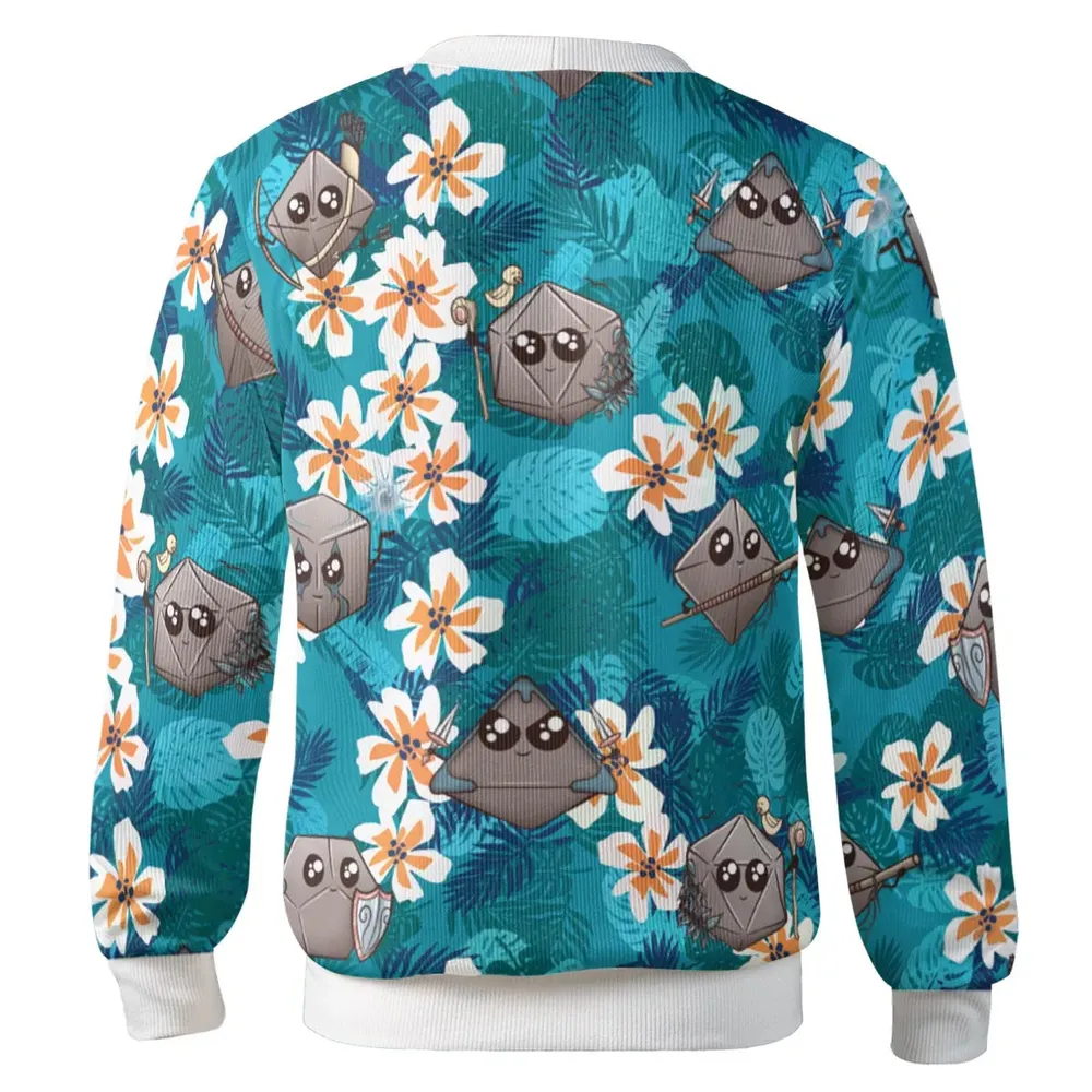 Kawaii Dices DnD Classes Cardigan - 3