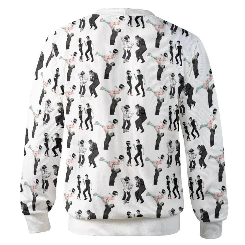 Frankenstein And Bride Dance Movies Dance Scene Mashup Cardigan - 3