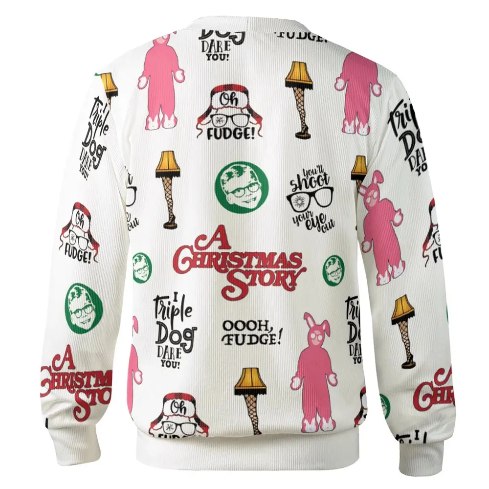 A Christmas Story Pattern Cardigan - 3
