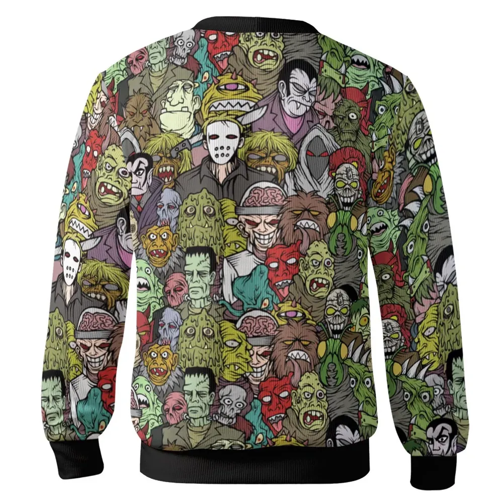 All The Monsters Are Here Cardigan - 3