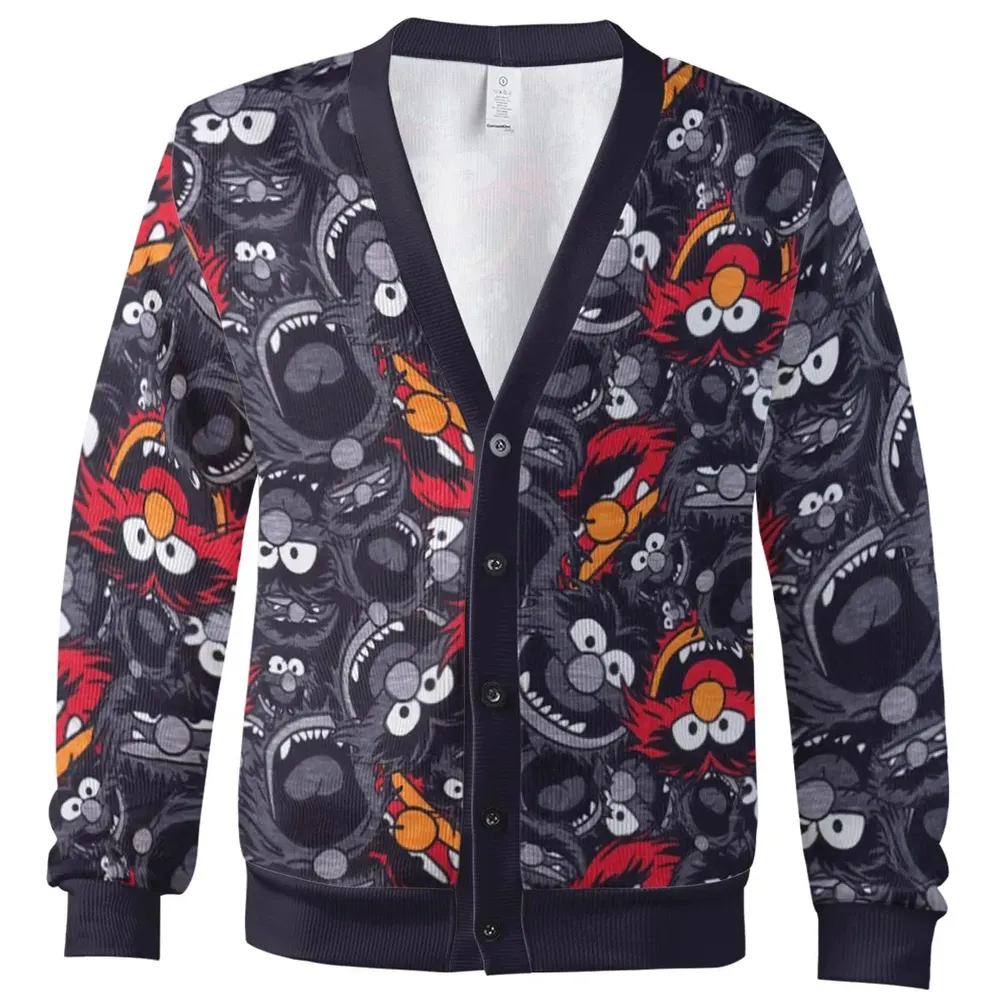 Animal The Muppets Pattern Cardigan - 2
