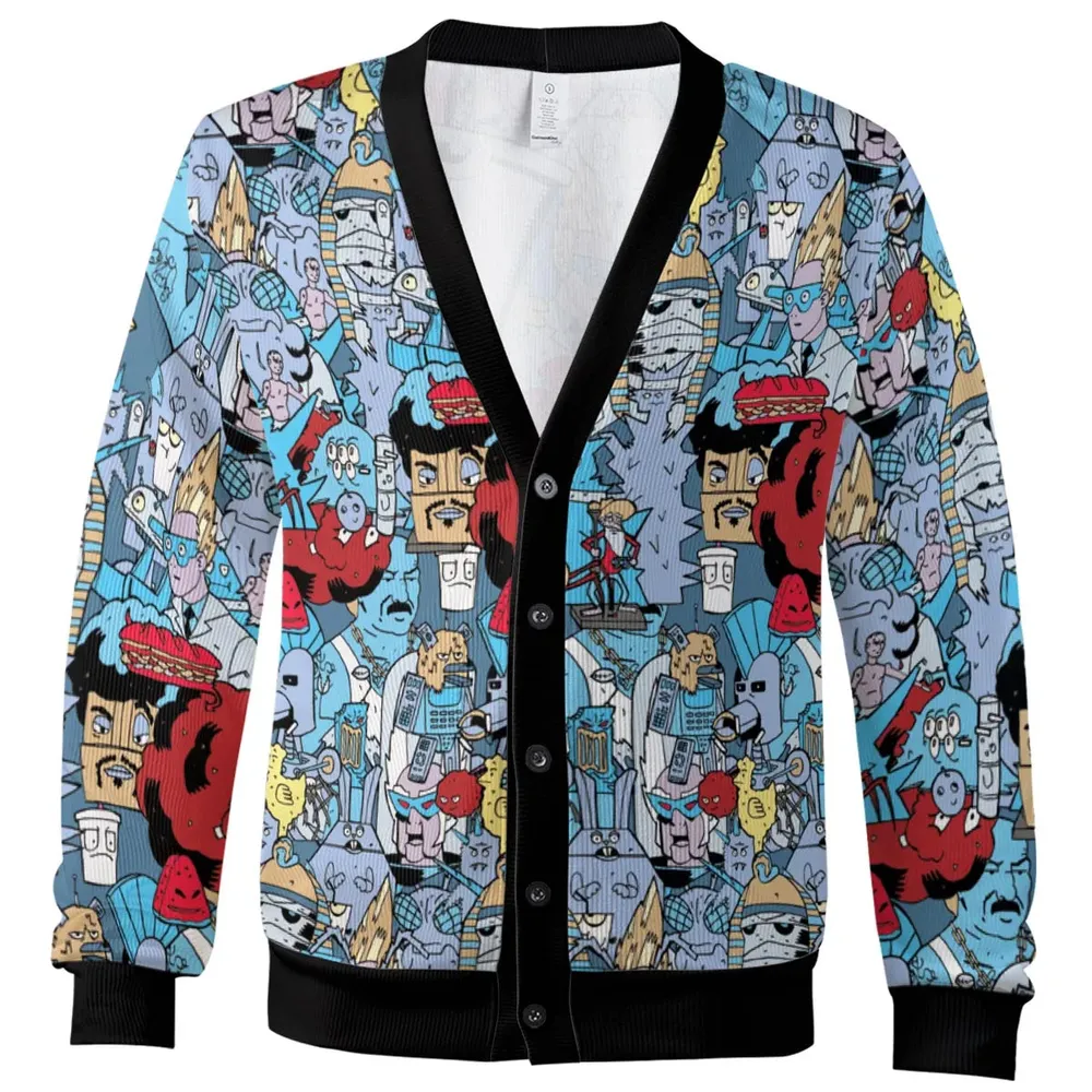 Aqua Teen Hunger Force Cardigan - 2