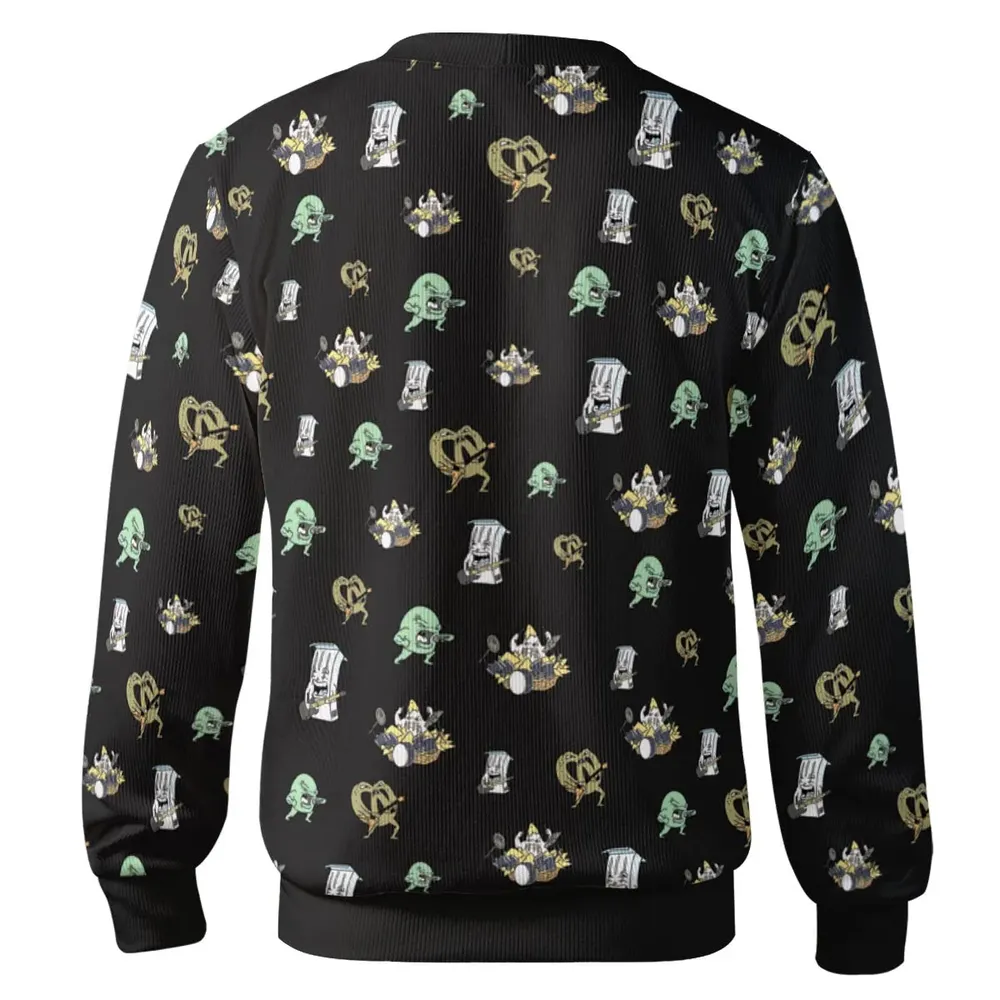 Aqua Teen Hunger Force Pattern Cardigan - 3