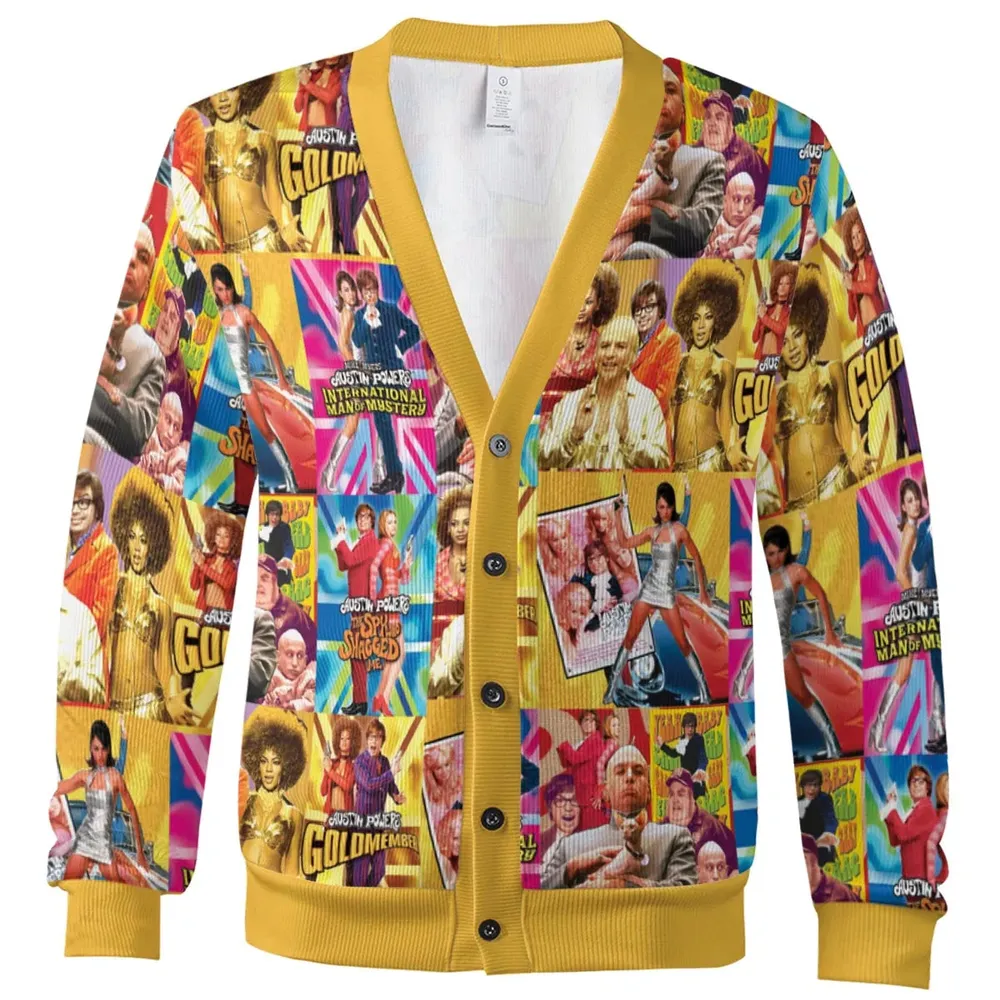 Austin Powers Gold Member Cardigan - 2