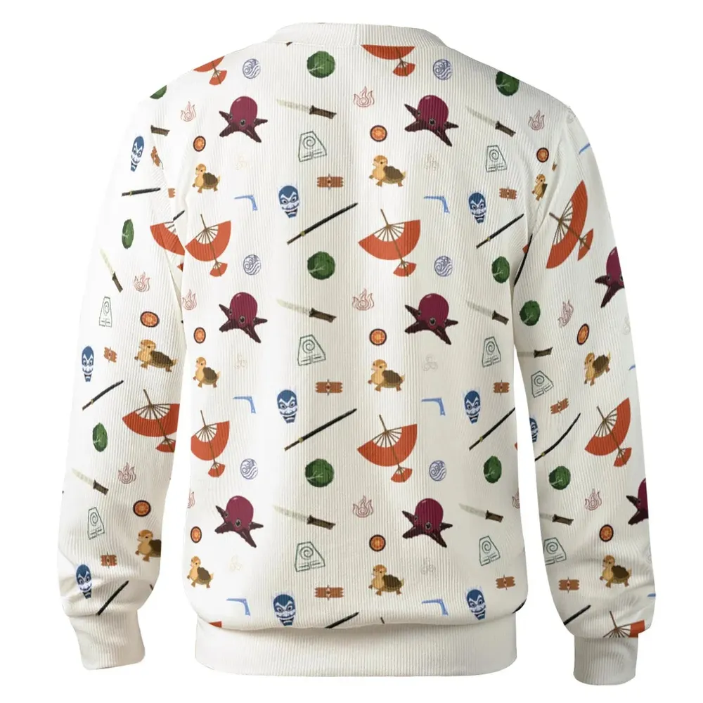 Avatar The Last Airbender Medley Pattern Cardigan - 3