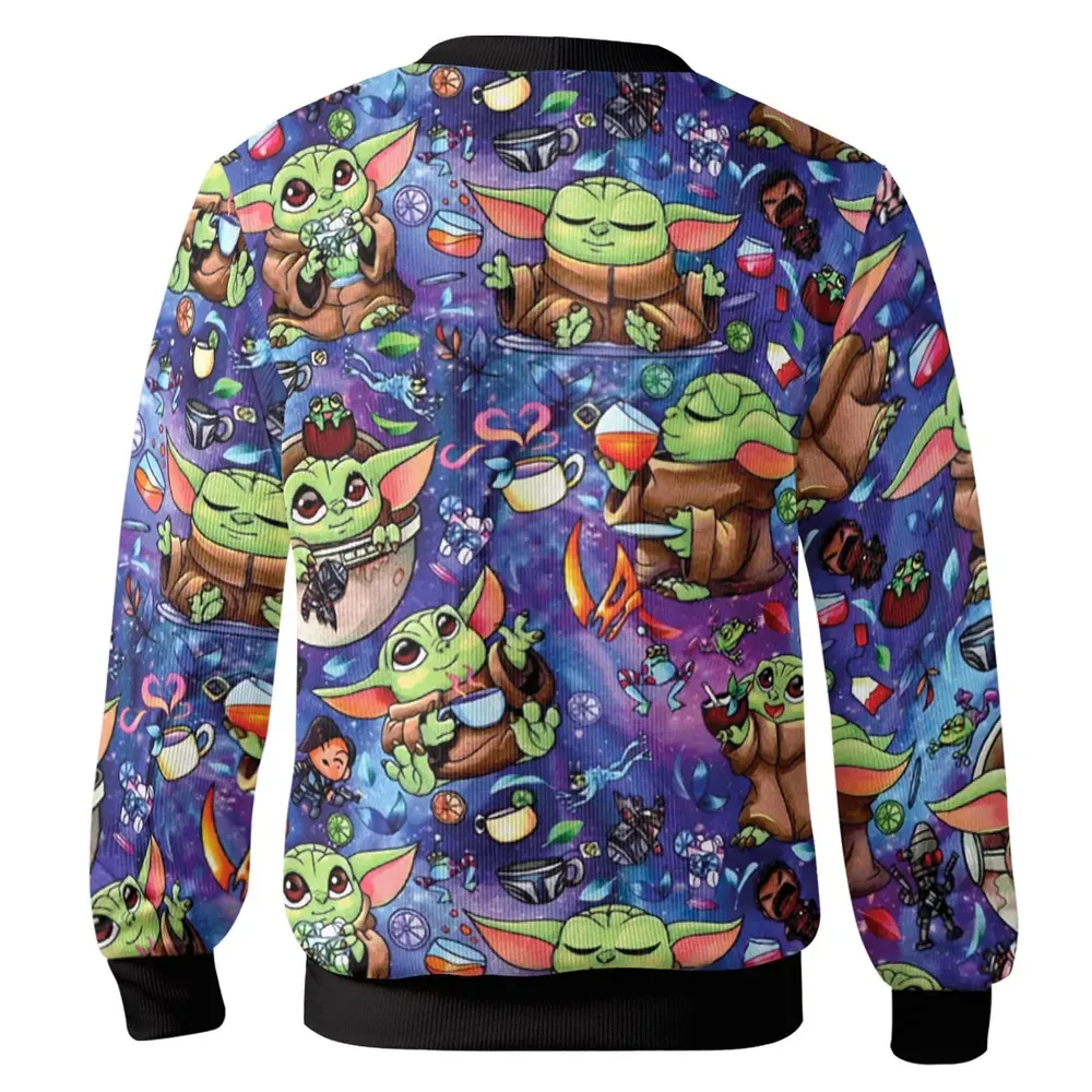 Baby Yoda In the Galaxy Cardigan - 3