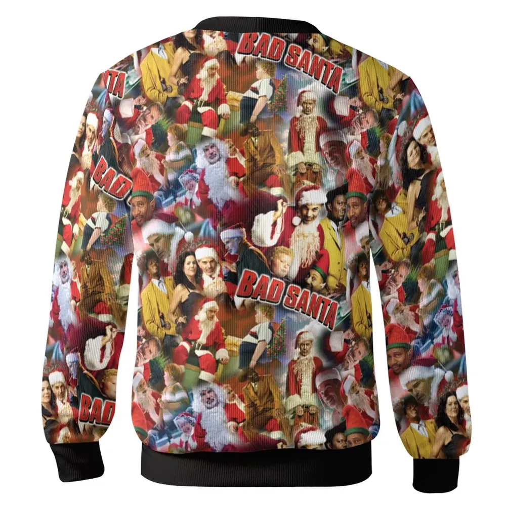 Bad Santa Pattern Cardigan - 3