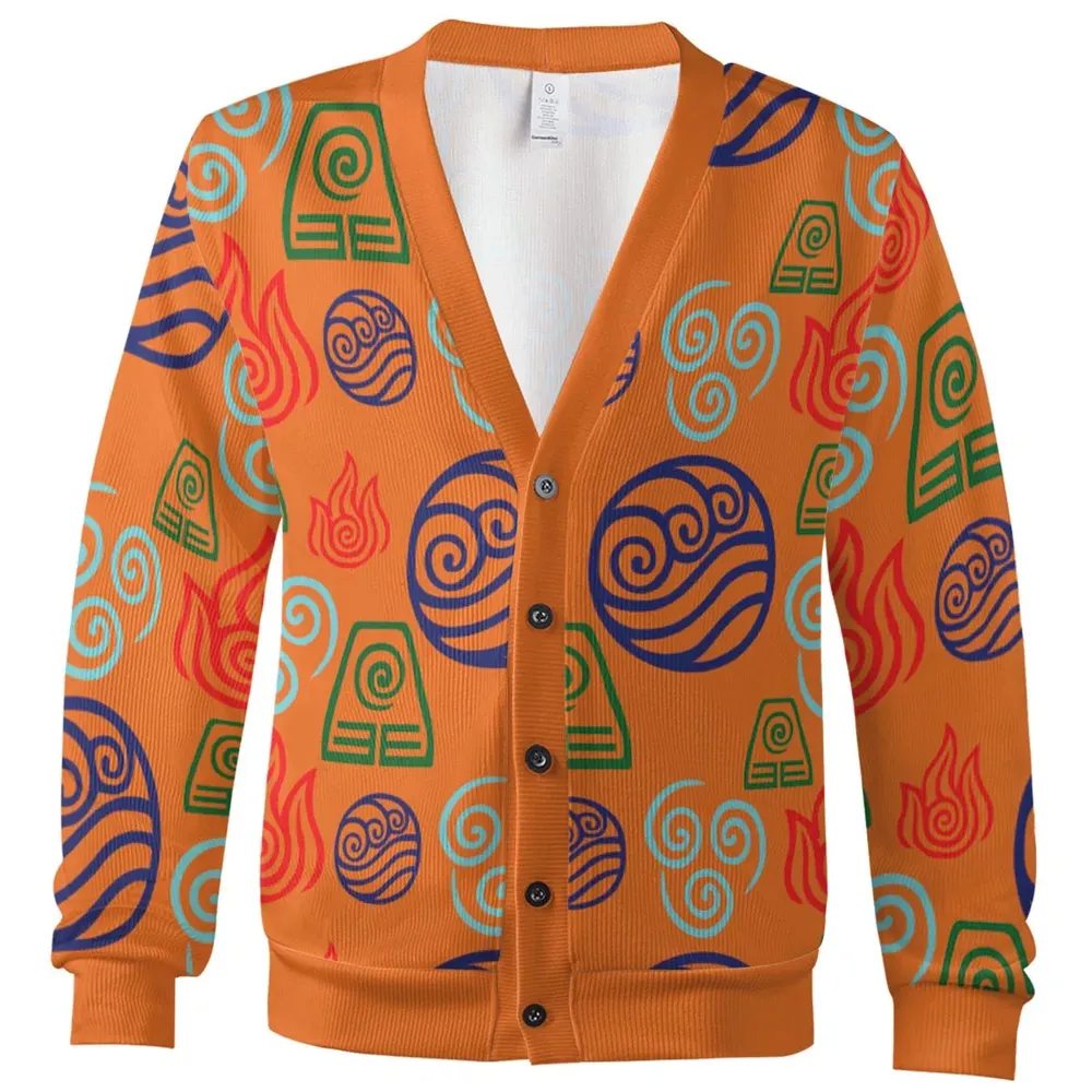 Bending Elements Avatar Button Up Cardigan - 2