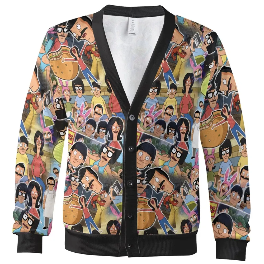 Bob's Burger Wonder Wharf Cardigan - 2