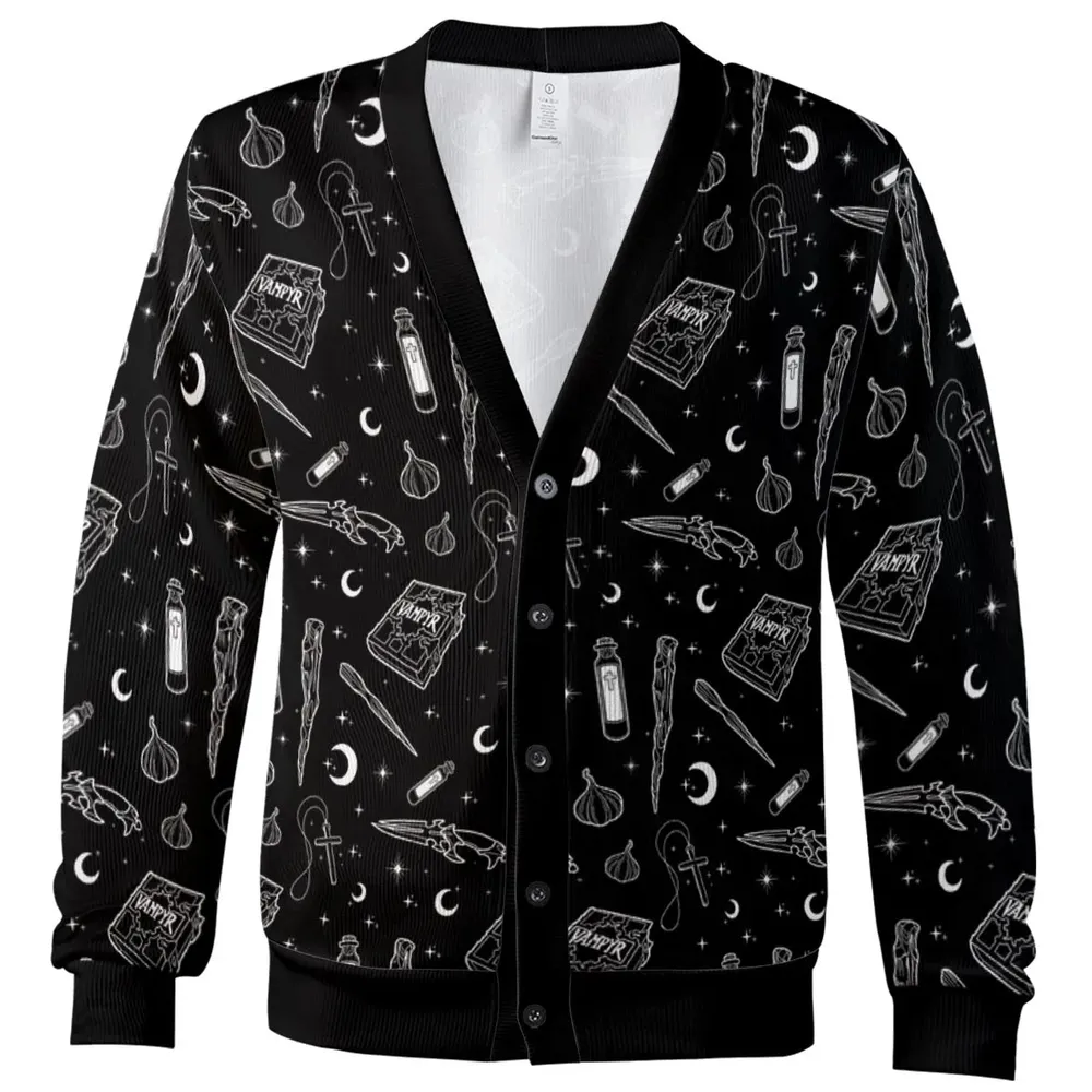 Buffy The Vampire Slayer Items Pattern Cardigan - 2
