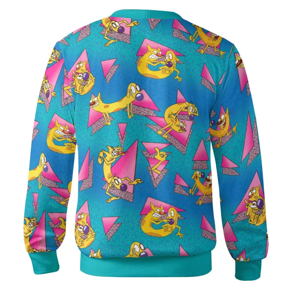 CatDog Nickelodeon Pattern Cardigan - 3