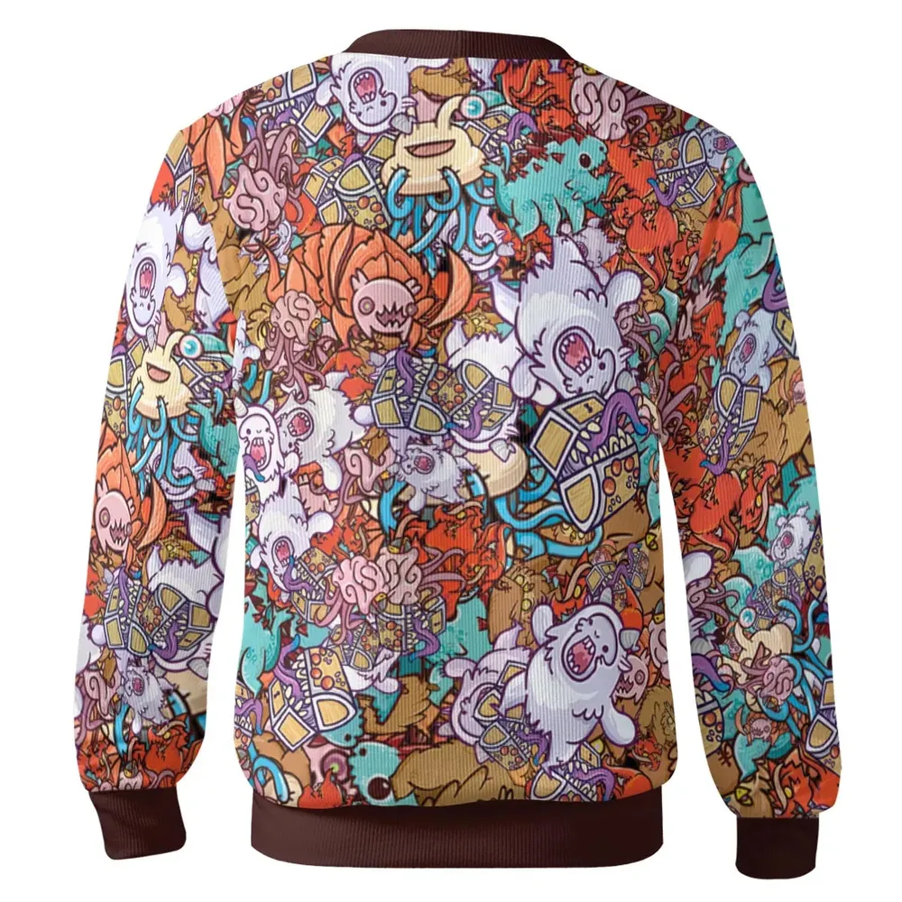 Chibi DnD Monsters Cardigan - 3