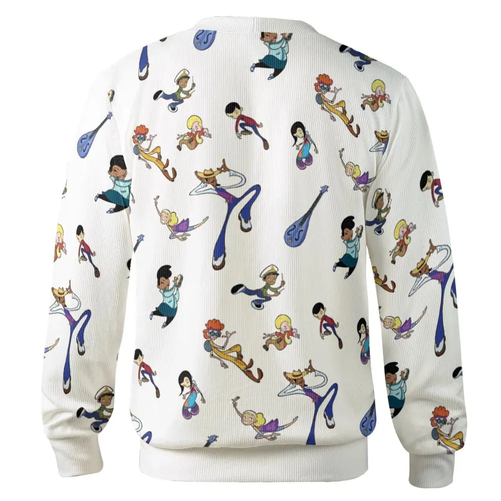 Class Of 3000 Characters Pattern Cardigan - 3