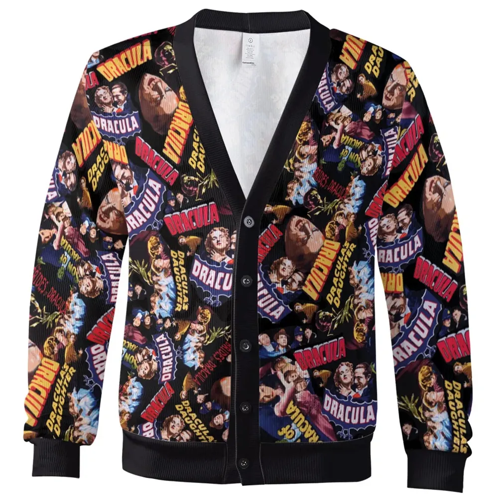 Classic Horror Films Cardigan - 2