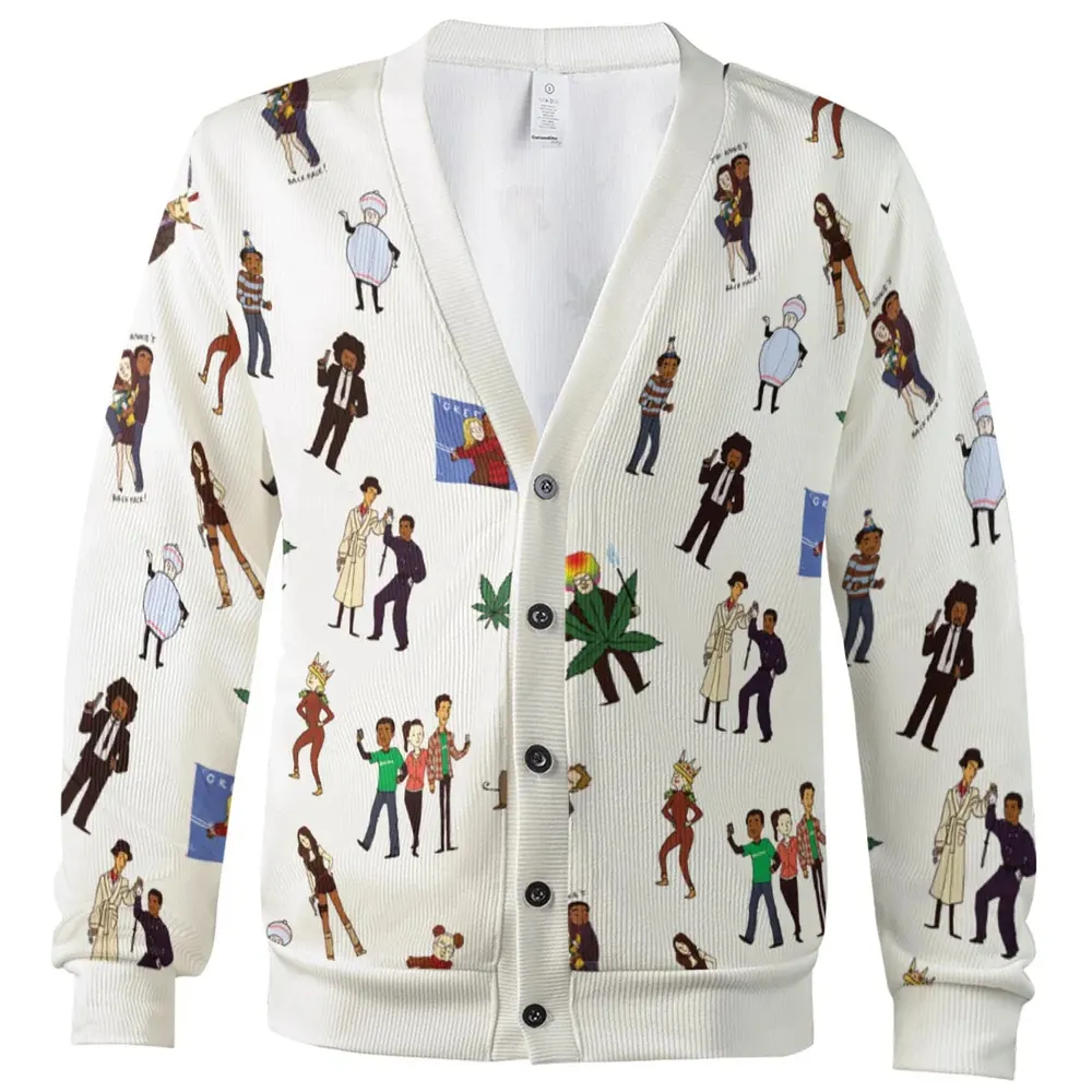 Community Characters Costumes Pattern Cardigan - 2