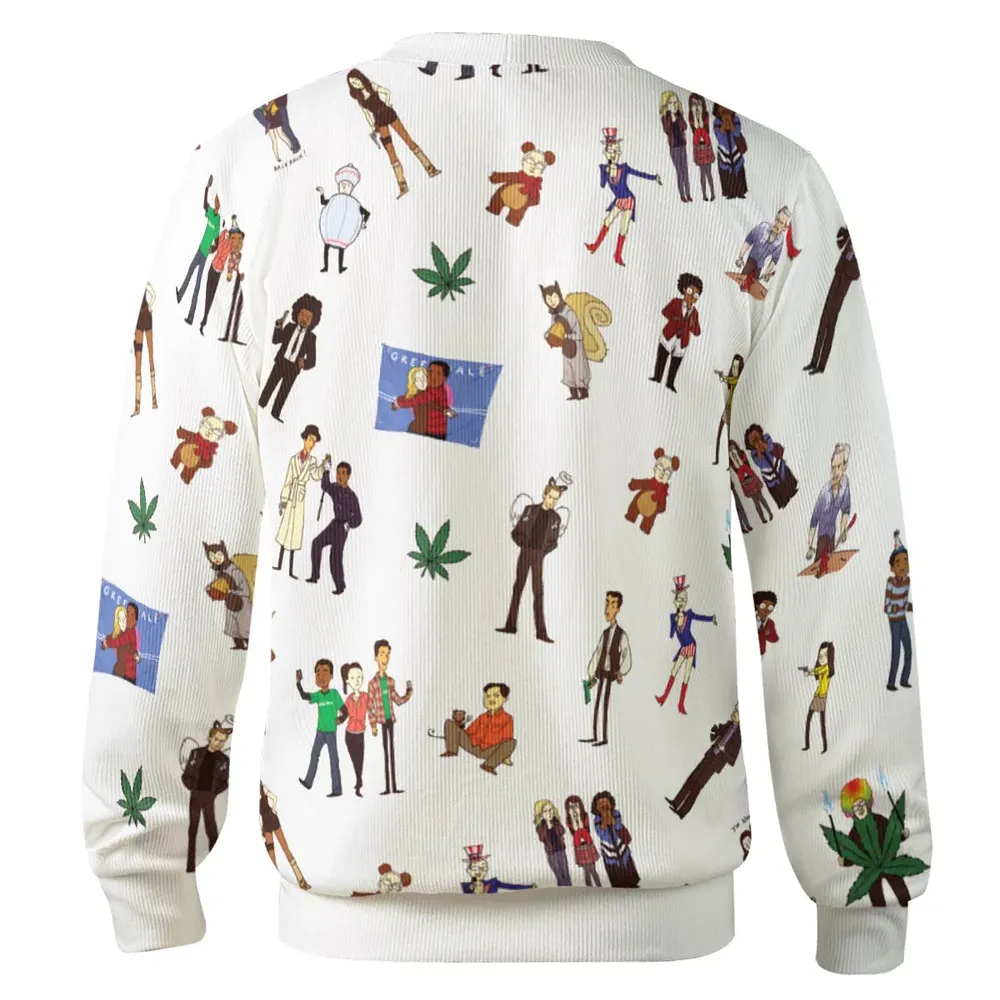 Community Characters Costumes Pattern Cardigan - 3