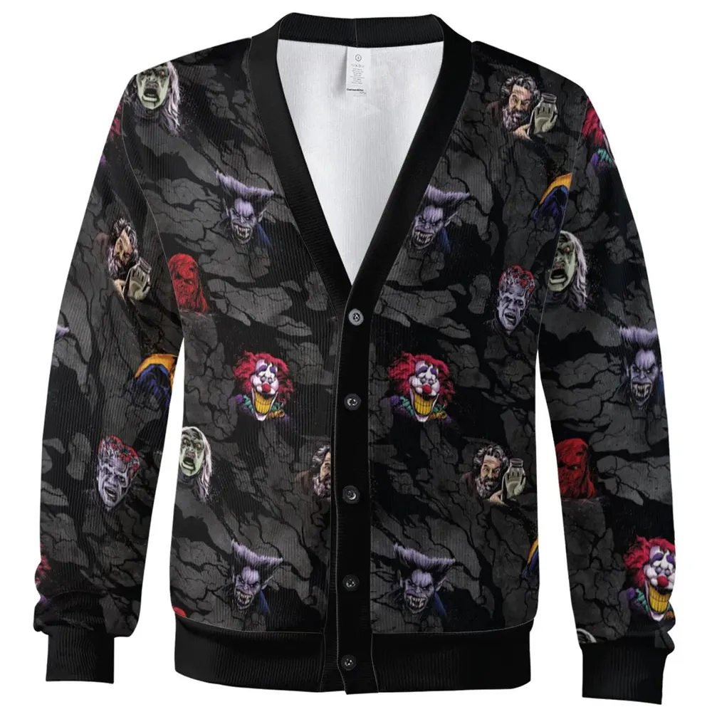 Cult Movie Characters Ghastly Grinner Nosferatu Cardigan - 2