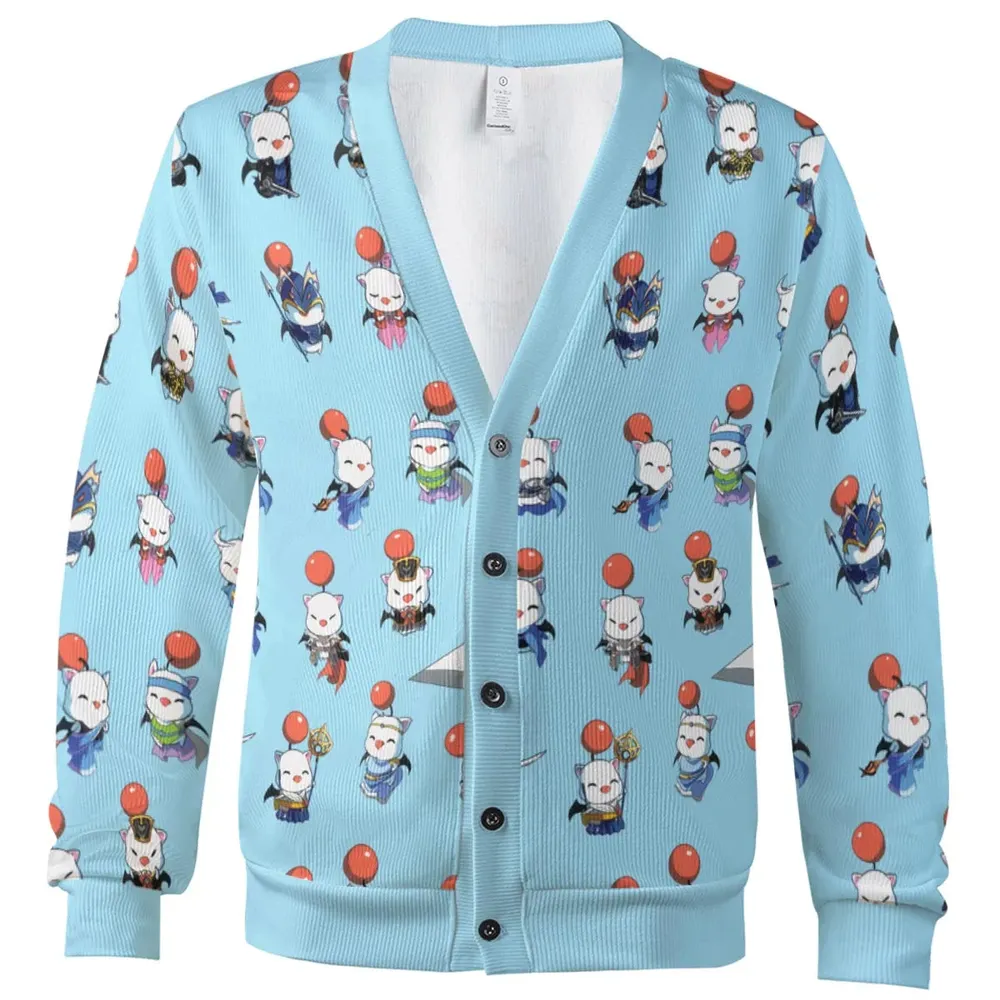 Cute Moogle Final Fantasy Cardigan - 2