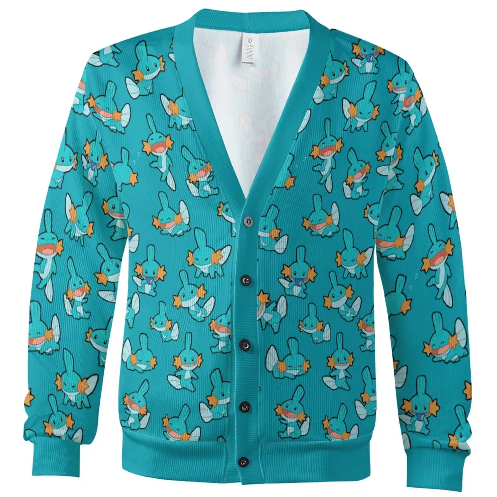 Cute Mudkips Pokemon Cardigan - 2