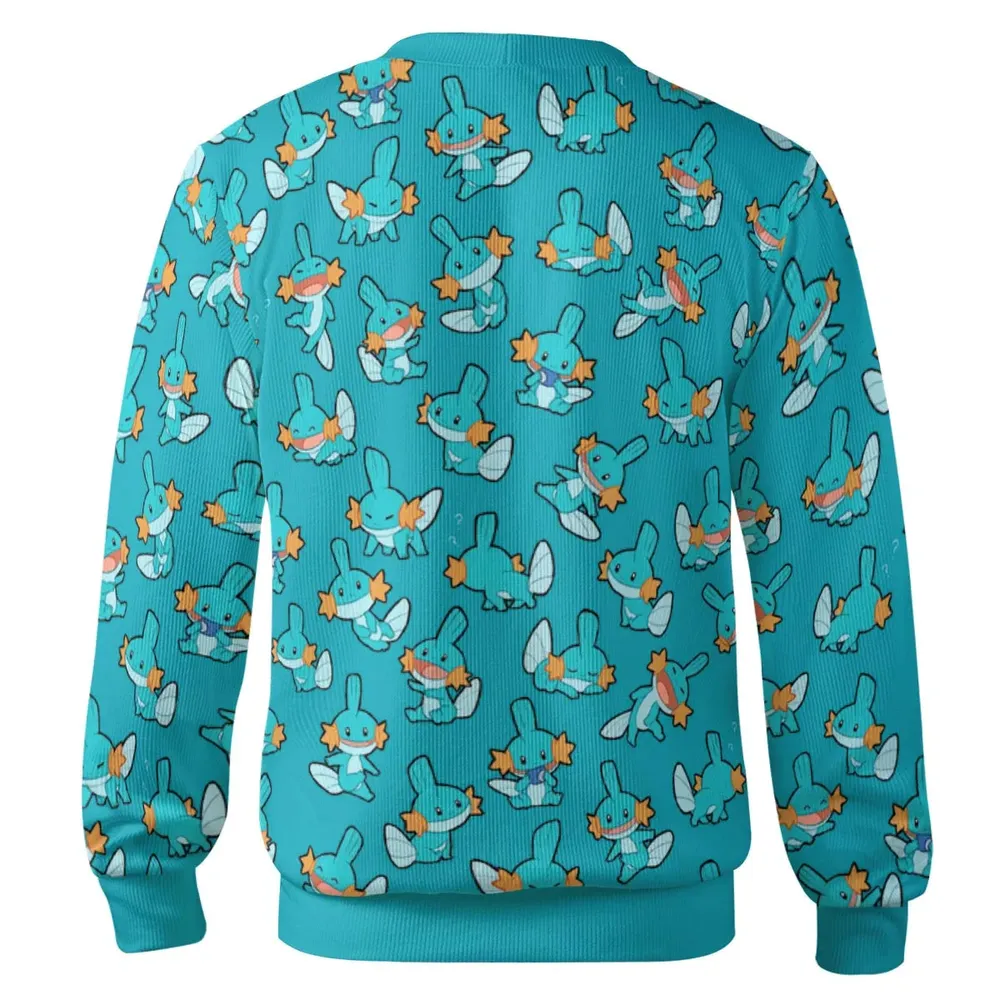 Cute Mudkips Pokemon Cardigan - 3