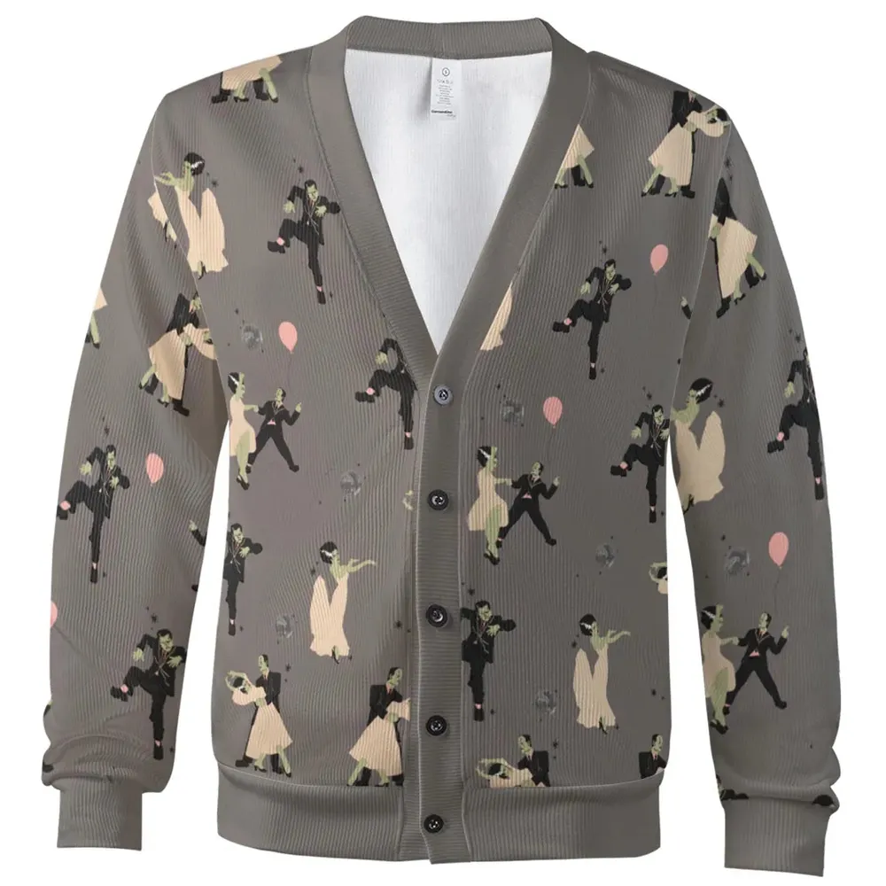 Dirty Dancing Frankenstein and Bride of Frankenstein Cardigan - 2