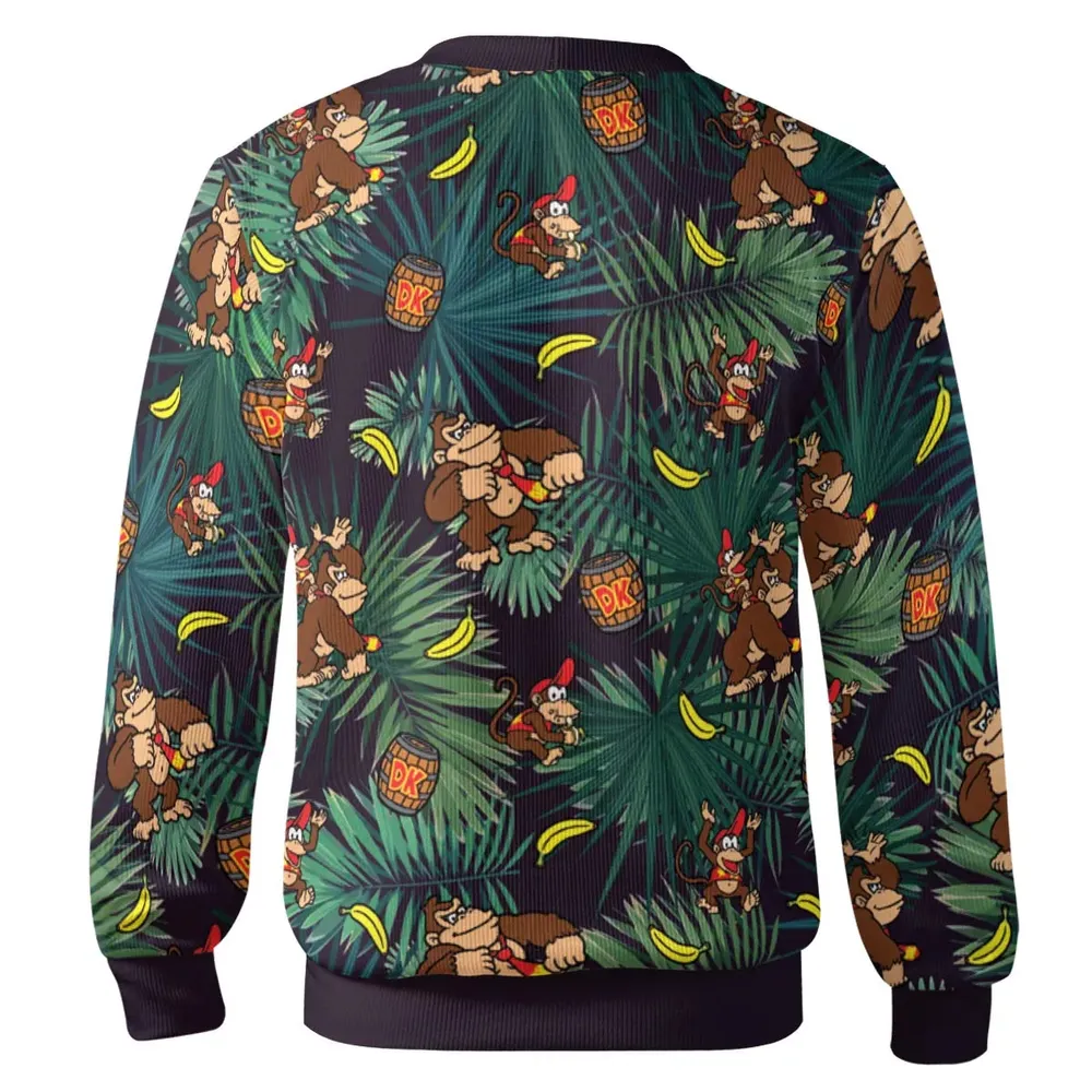 Donkey Kong Nintendo Video Games Cardigan - 3