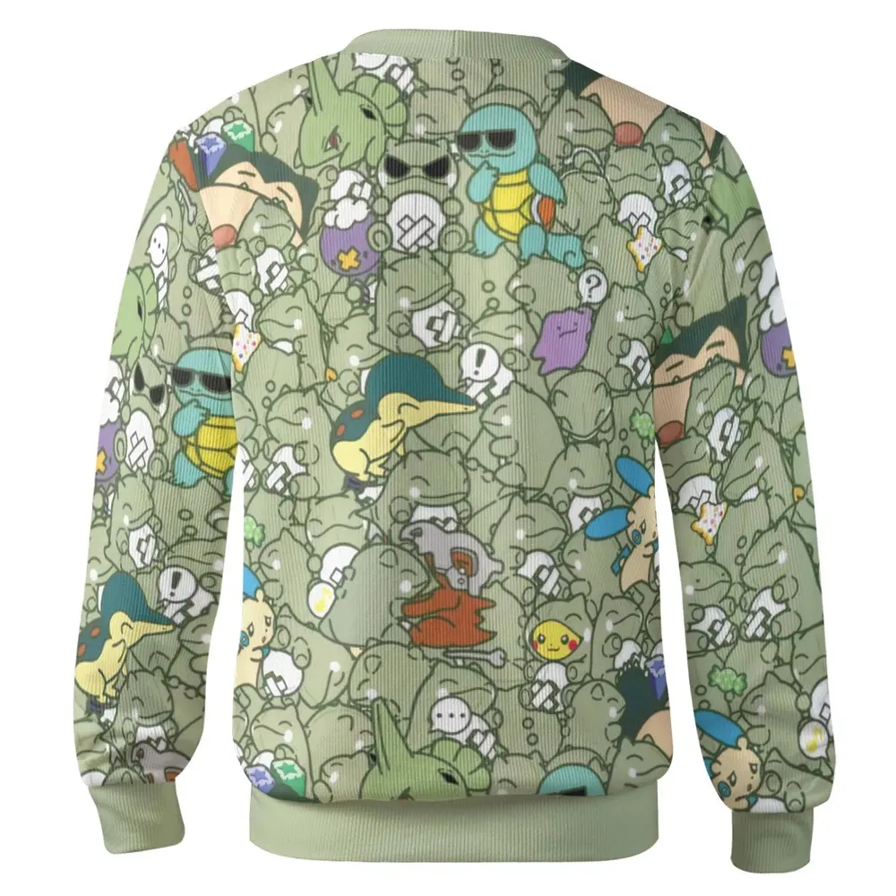 Epic Pokemon Pattern Cardigan - 3