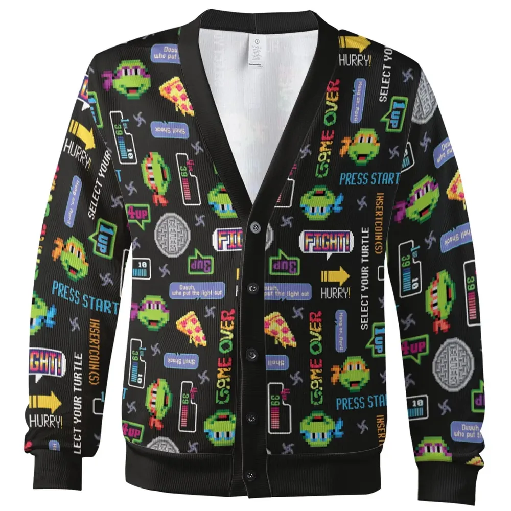 The TMNT Pixel Characters Cardigan - 2