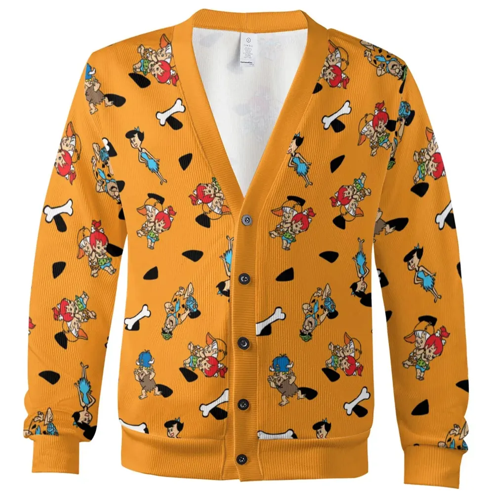 Stone Age The Flintstones Characters Cardigan - 2