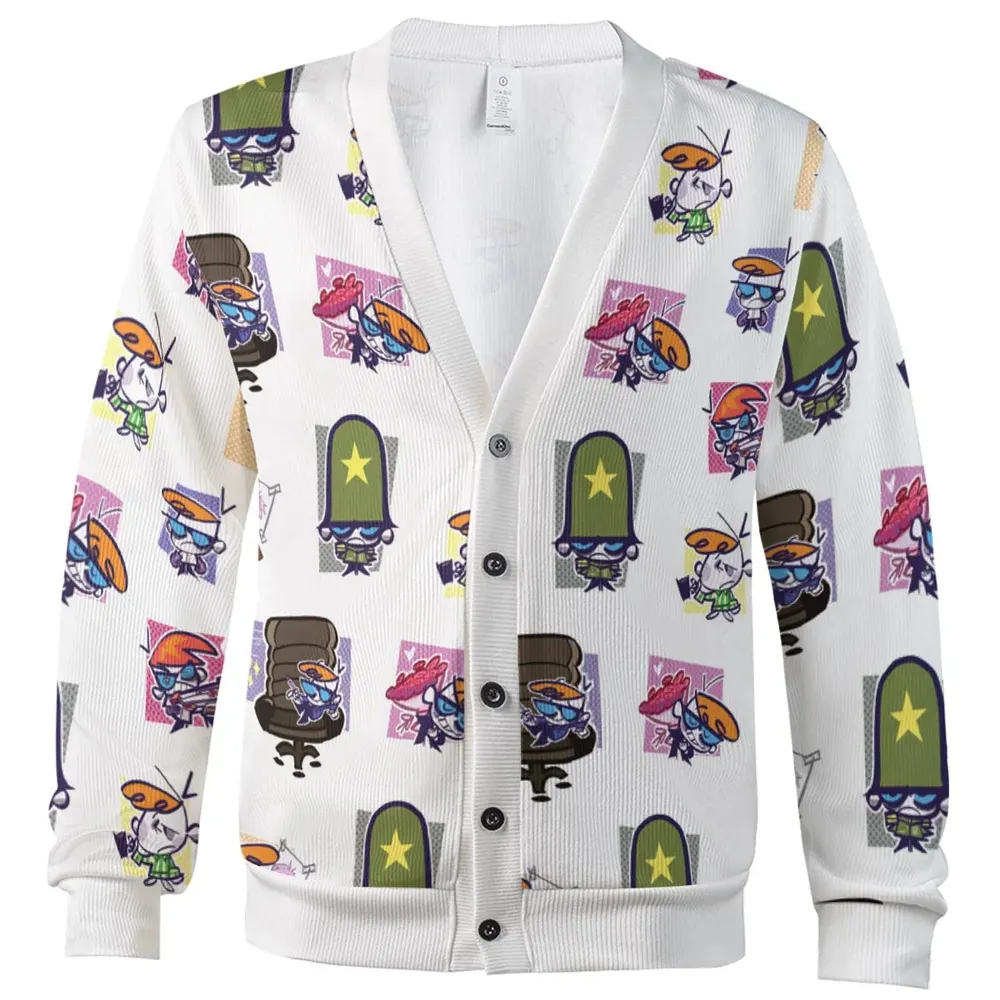 Dexter's Laboratory Characters Cardigan - 2
