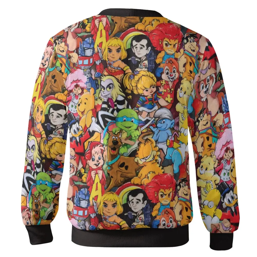 Old Cartoon Characters Cardigan - 3