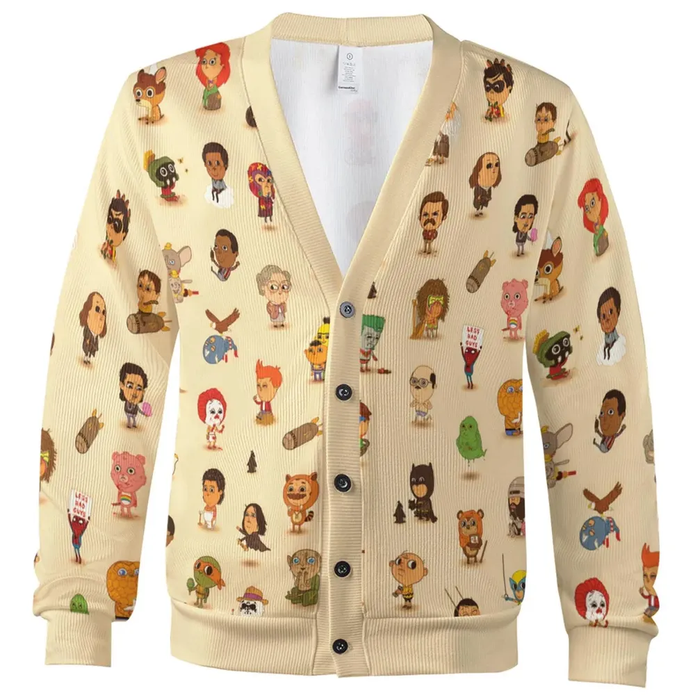 Mini Famous Characters Cardigan - 2