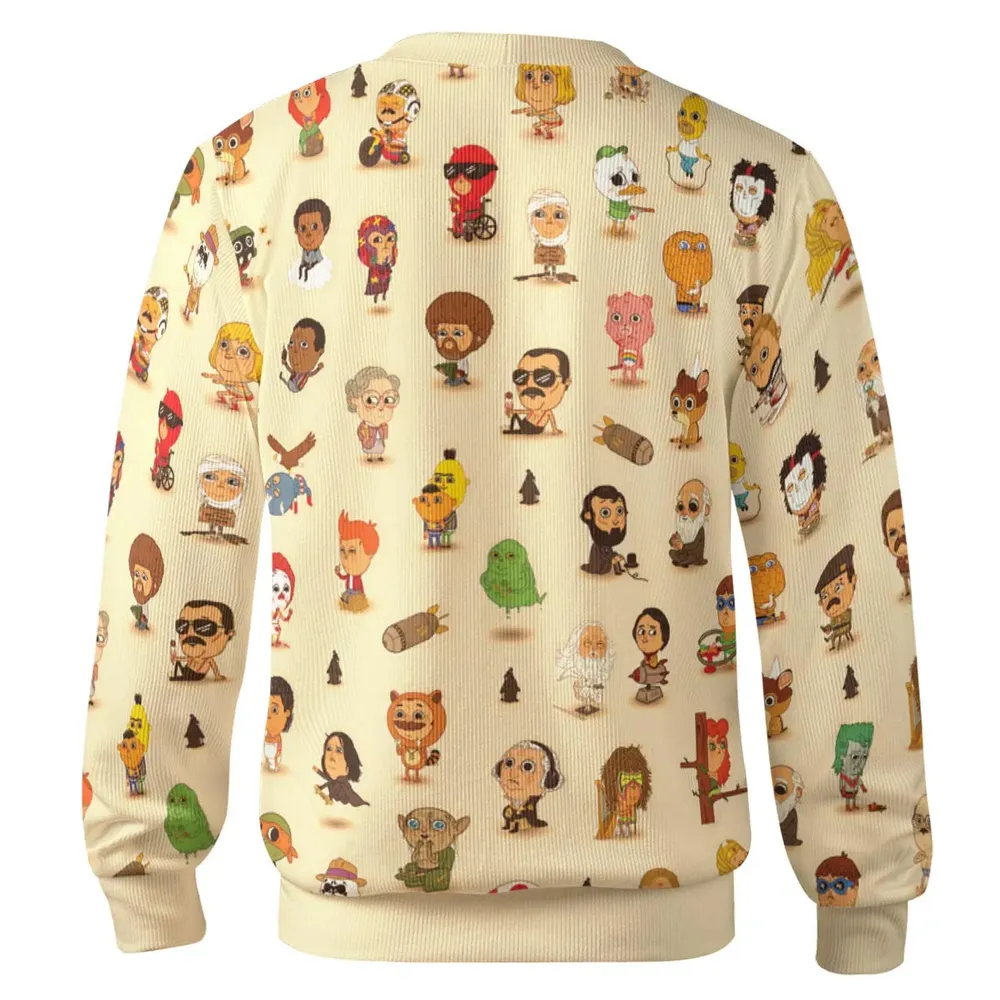 Mini Famous Characters Cardigan - 3