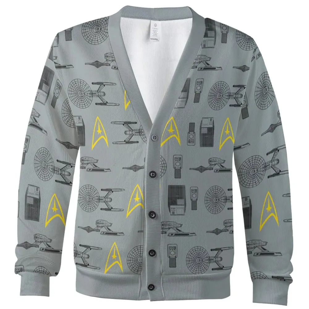 S.T Shipyard Star Trek Cardigan - 2