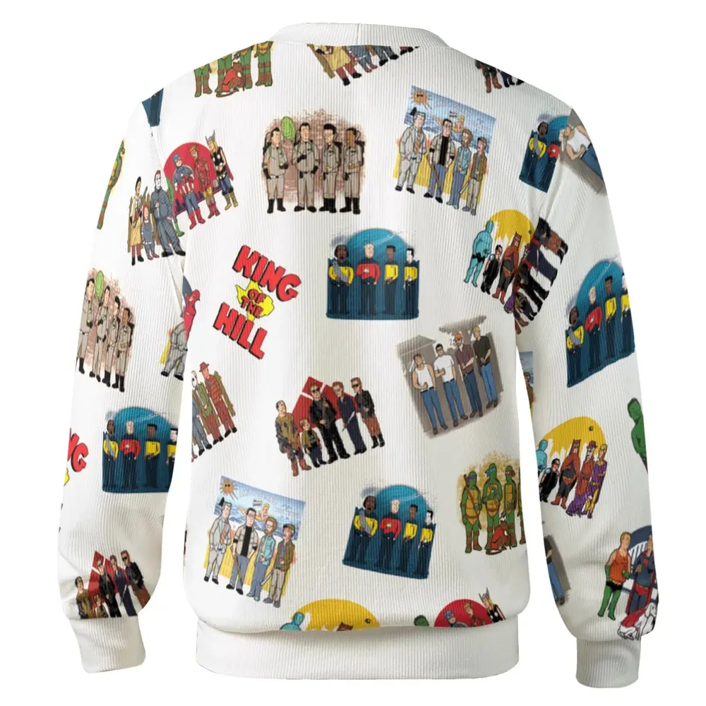 Hank's Friends King Of The Hill Parody Cardigan - 3