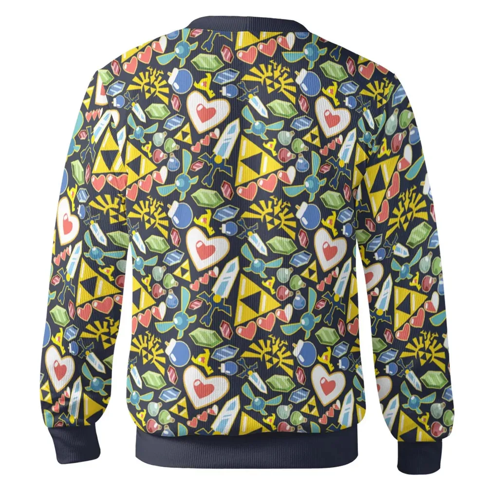 Zelda Theme Items Cardigan - 3