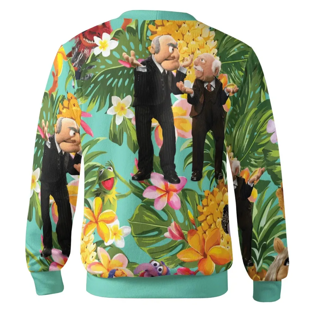 Statler And Waldorf Muppets Tropical Cardigan - 3