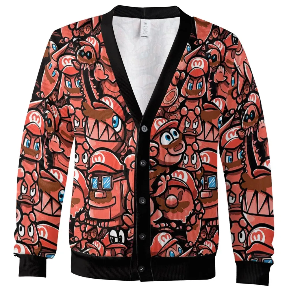 Cappy Party Mario Odyssey Super Mario Cardigan - 2