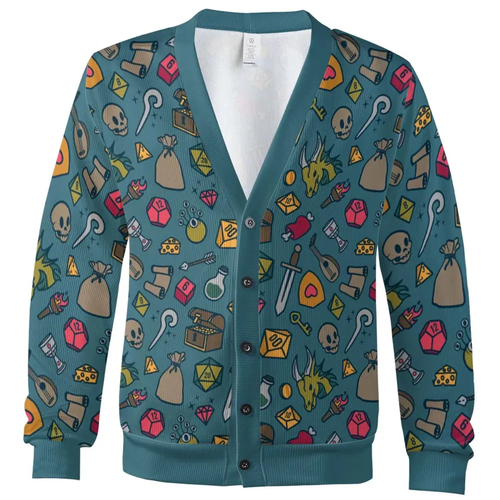 Play Your Role DnD Cardigan - 2