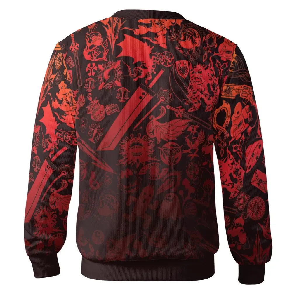 Red Moggle Final Fantasy Cardigan - 3