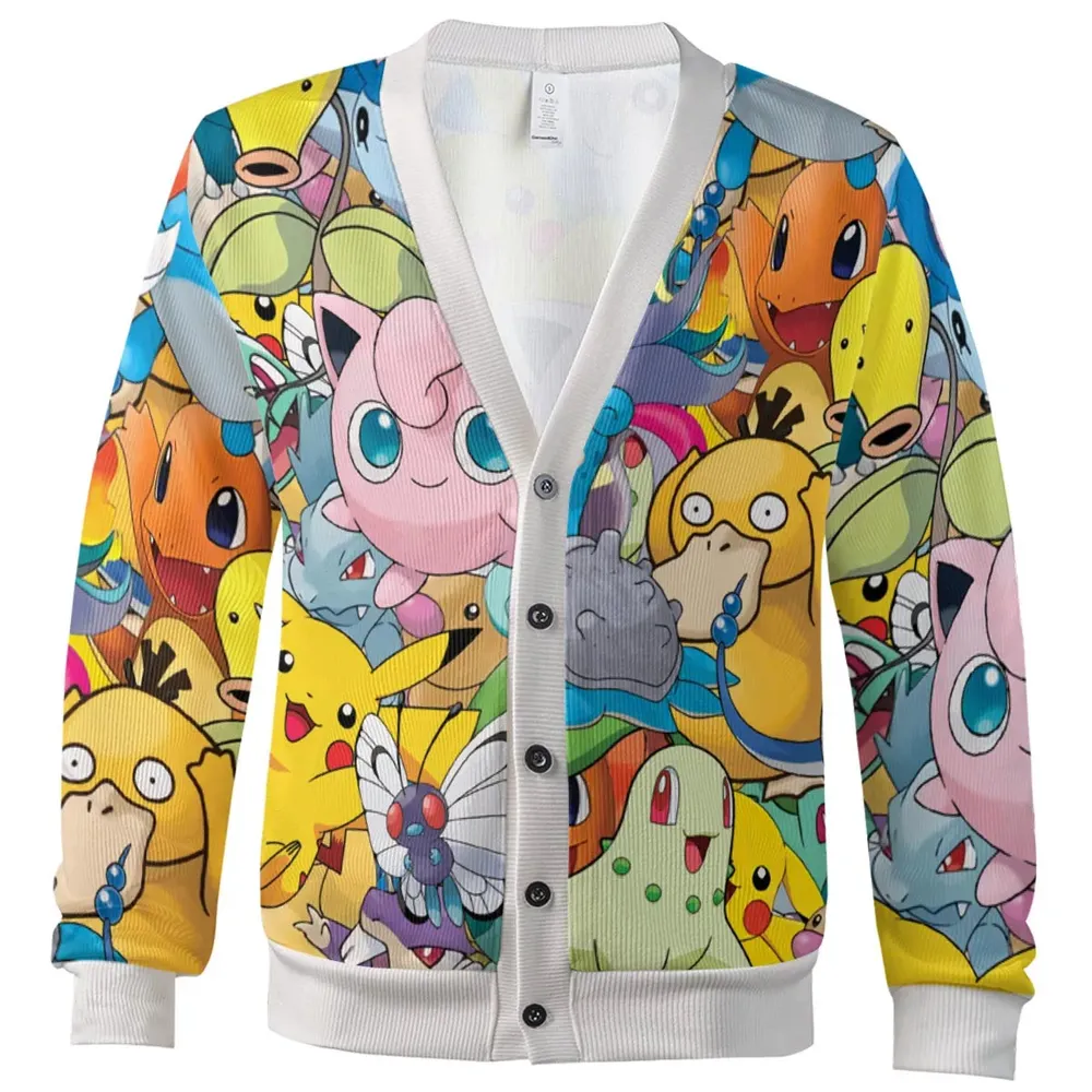 Magical Creatures Pokemon Cardigan - 2