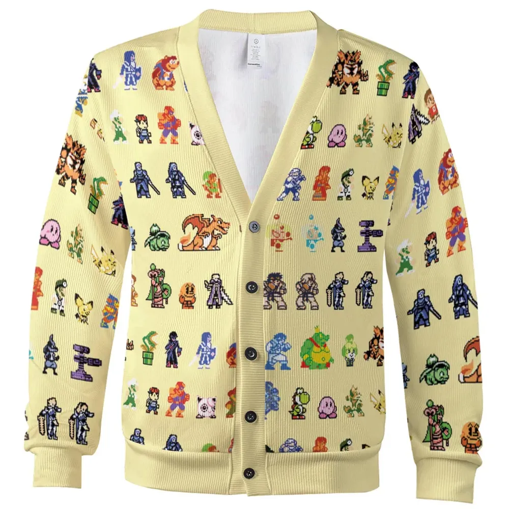 Ultimate Roster Super Smash Bros Cardigan - 2
