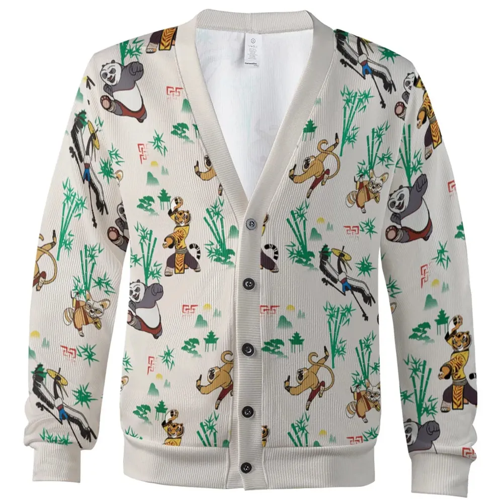 Kung Fu Panda Characters Cardigan - 2