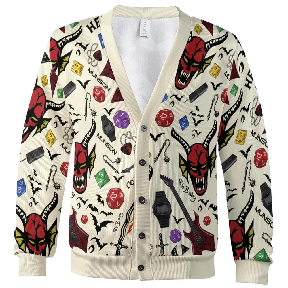 Hellfire Club Stranger Things Cardigan - 2