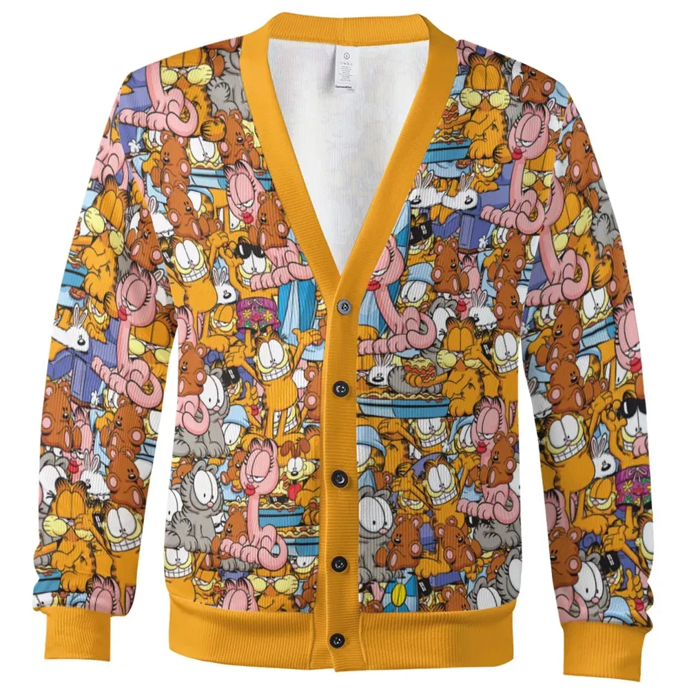 Purr-fect Garfield Cardigan - 2