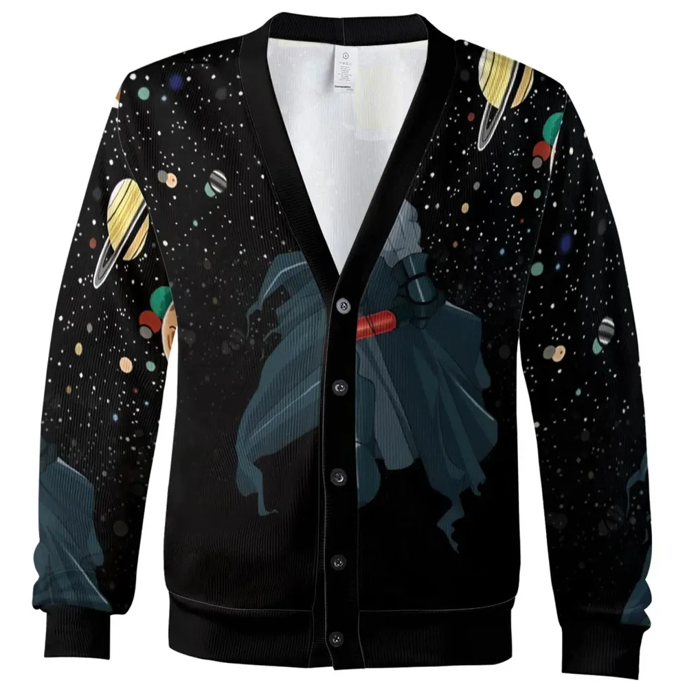 Simpson Darth Vader Welcome To The Drink Side Cardigan - 2
