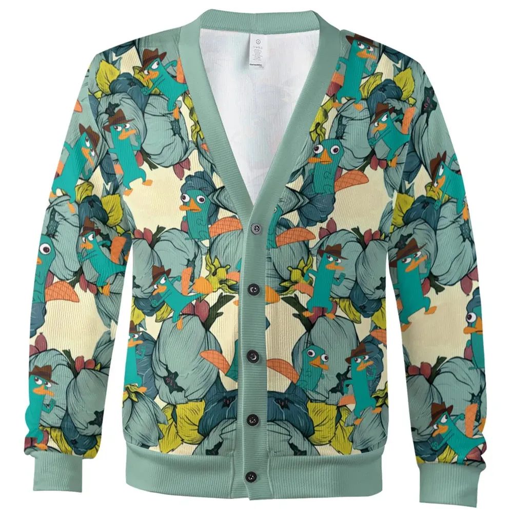 Perry The Platypus Phineas and Ferb Cardigan - 2